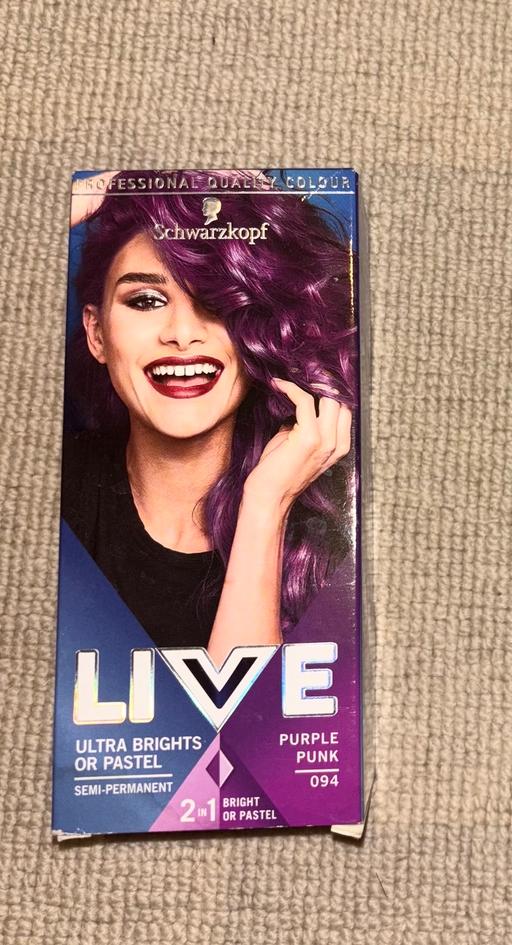 Buy & Sell Northampton West Northamptonshire - Photos for Purple Punk LIVE Hair Dye