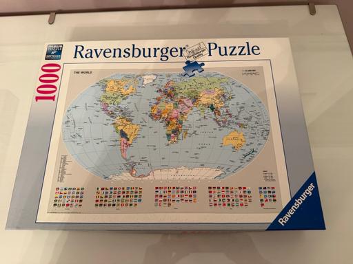 Buy & Sell Darlaston Walsall - Photos for Ravensburger 1000 Jigsaw. World Map