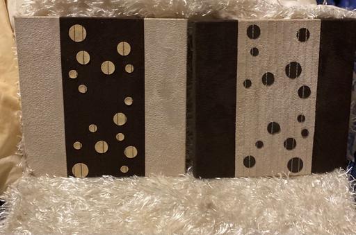Buy & Sell Longley Sheffield - Photos for 2 Suede & Leather Pictures