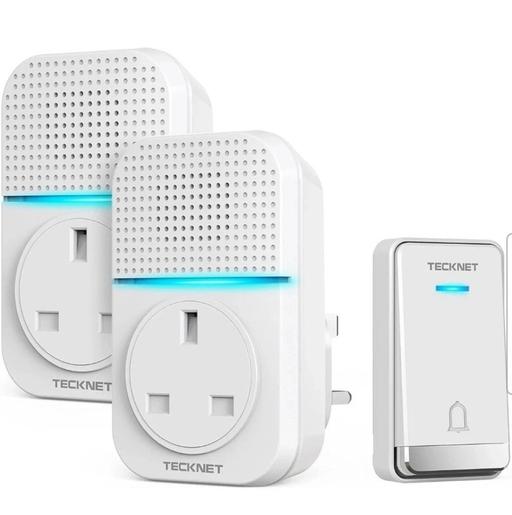 Buy & Sell Harrow Town Centre Harrow - Photos for TECKNET Twin Self-Powered Wireless Doorbell