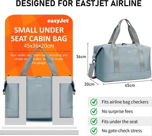 Buy & Sell Kimberworth Rotherham - Photos for Easyjet Mint green 46x36x20 cm Expandable