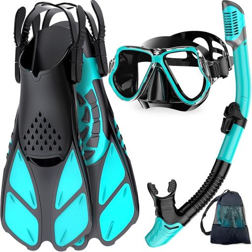 Buy & Sell Kimberworth Rotherham - Photos for Snorkel Set Adults Flippers, Snorkel Mask