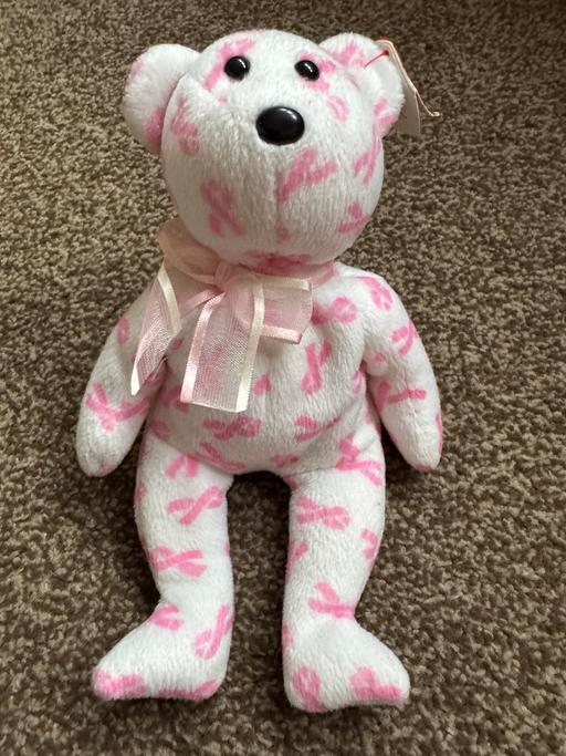 Buy & Sell New Eltham South East London - Photos for Vintage Ty cancer edition beanie bear