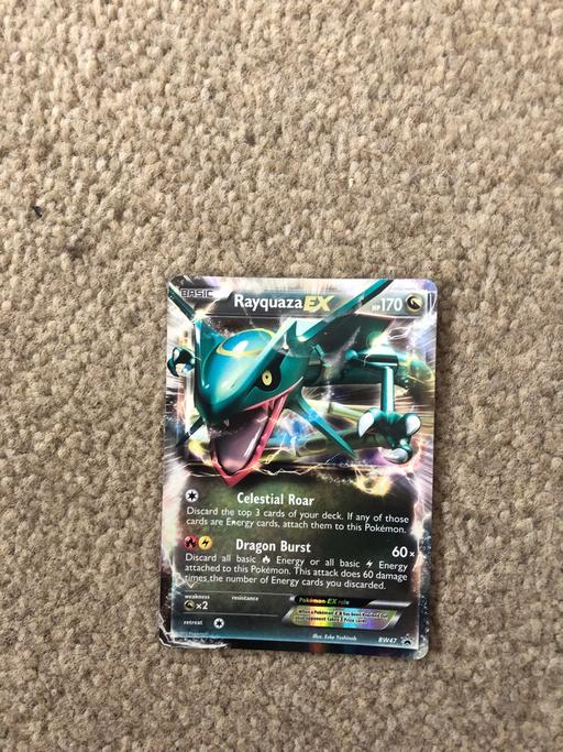 Buy & Sell Cheltenham Town Centre Cheltenham - Photos for Pokémon Rayquaza EX promo BW47 - authentic -