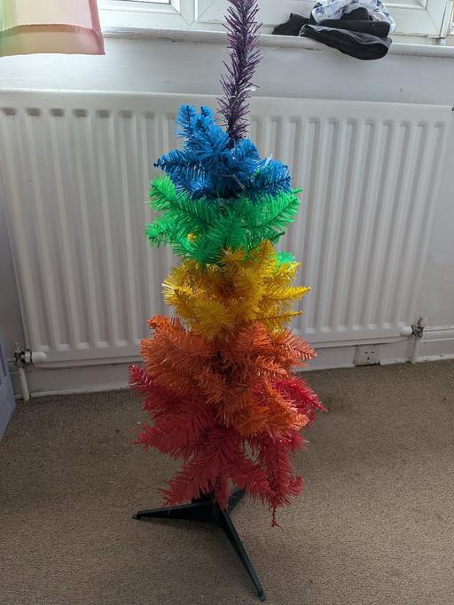 Buy & Sell Northfield Birmingham - Photos for Rainbow Small Christmas Tree Pre Lit