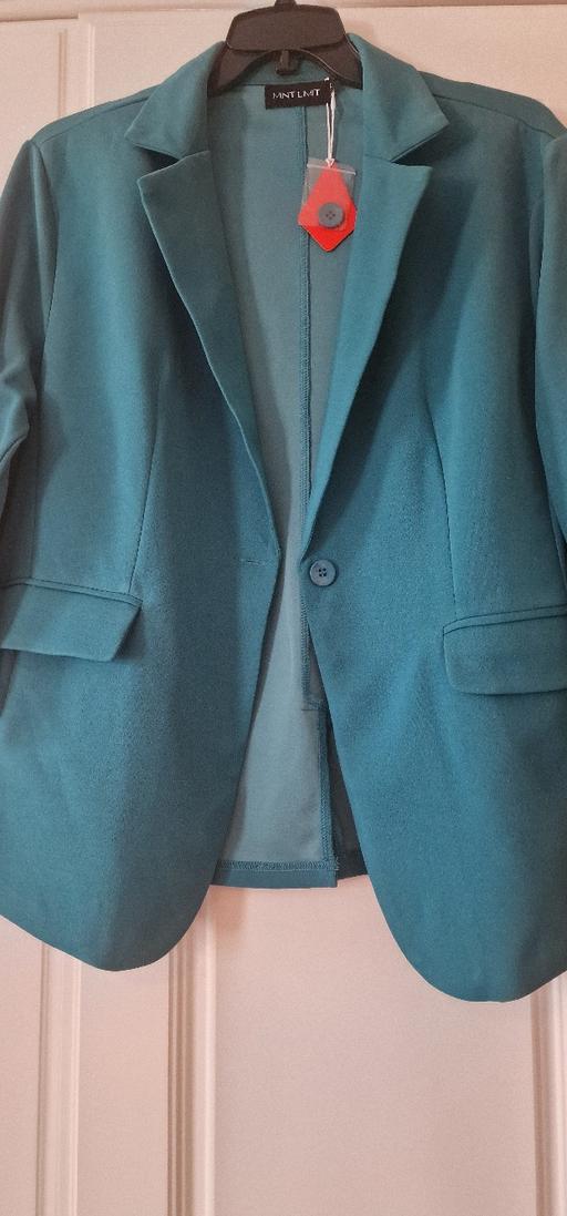 Buy & Sell Romford Havering - Photos for Beautiful Smart Blazer Jacket In Peacock Blue