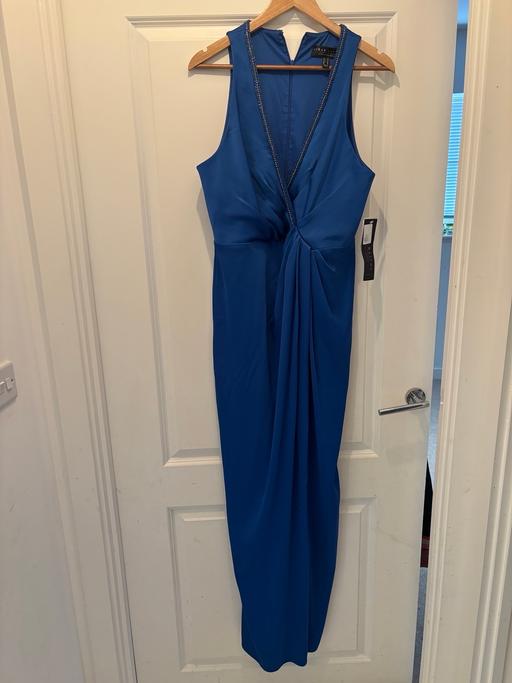 Buy & Sell Rainham Havering - Photos for Adrianna Papell Blue Dress Size 16 Brand New