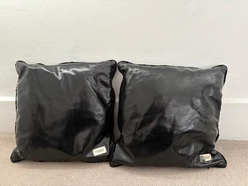 Buy & Sell Battersea South West London - Photos for Black Fendi cushions