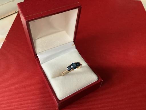 Buy & Sell Harborne Birmingham - Photos for 9 ct ring Blue Diamonds one carrot