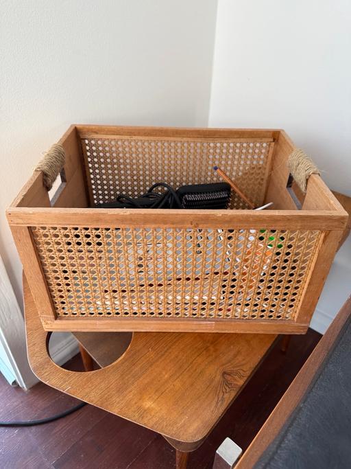 Buy & Sell Rotherhithe South East London - Photos for Decorative Wicker-Style Basket