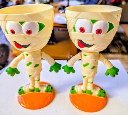 Buy & Sell Georgetown Blaenau Gwent - Photos for 🎃 Halloween pair of mummy drinking golets or