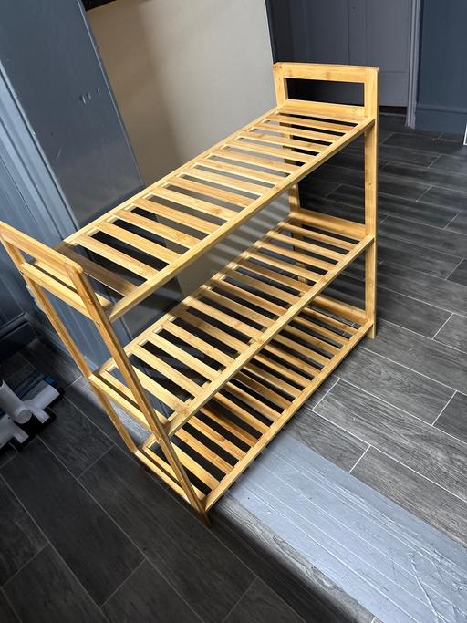 Buy & Sell Duckmanton Chesterfield - Photos for Wooden shoe rack