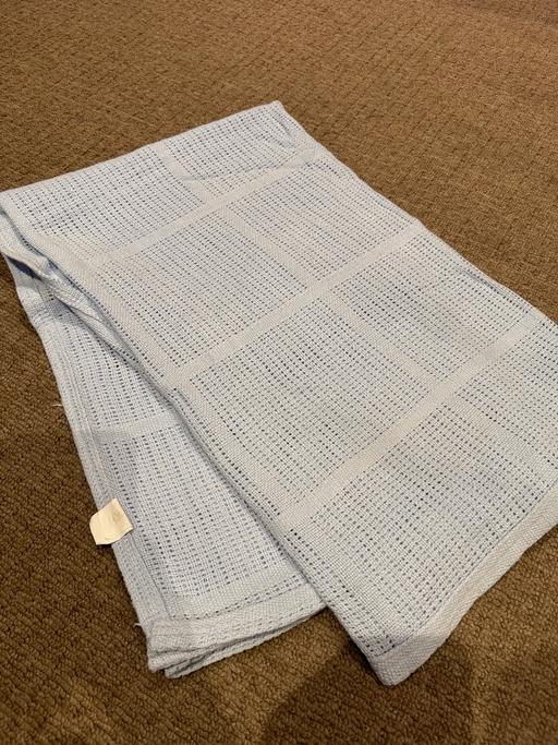 Buy & Sell New Eltham South East London - Photos for Blue cot blanket