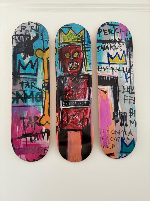 Buy & Sell Battersea South West London - Photos for Skateboard pop art print