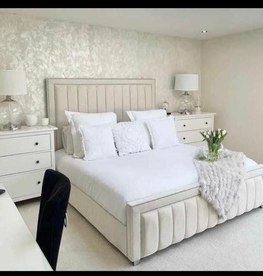 Buy & Sell Sheldon Birmingham - Photos for Plush Velvet Double Ottotman Divan Bed
