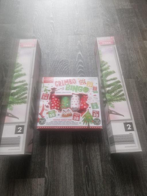 Buy & Sell Scholes Rotherham - Photos for 2 new 2ft trees & bingo game crackers