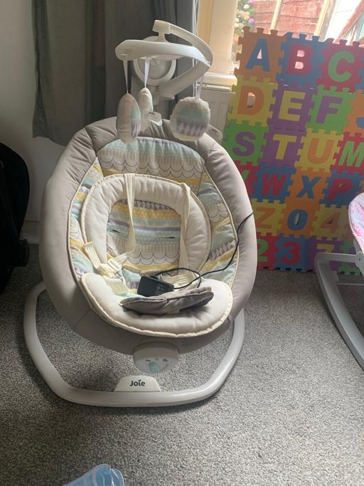 Buy & Sell Farnworth Bolton - Photos for Baby swing chair and music