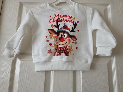 Buy & Sell Blackpool Town Centre Blackpool - Photos for Christmas sweatshirt age 4 yrs NEW