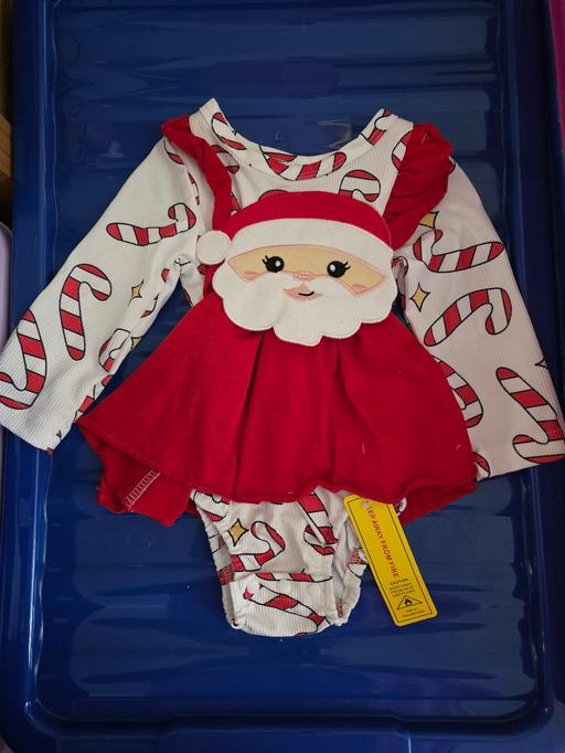 Buy & Sell Blackpool Town Centre Blackpool - Photos for Christmas dress & bodysuit age 3 -6 mths NEW