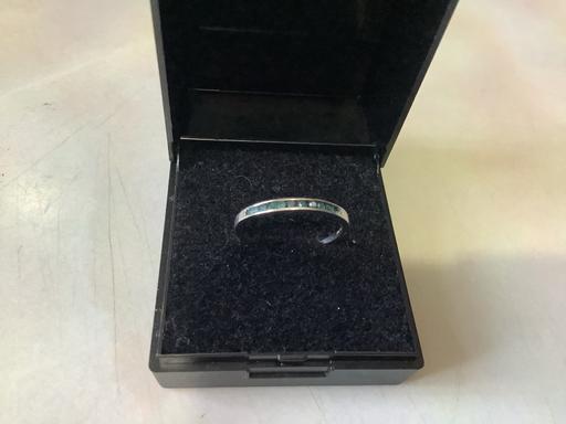 Buy & Sell Quinton Birmingham - Photos for Silver ring set real BLUE DIAMONDS