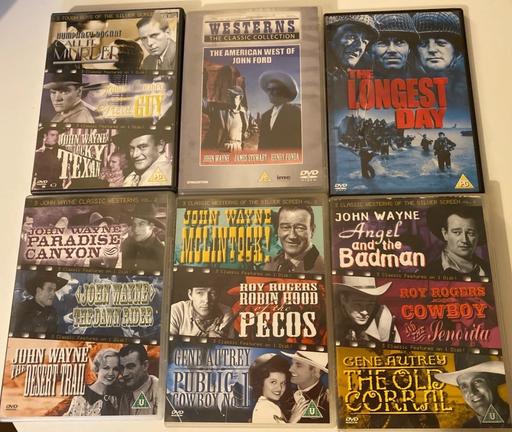 Buy & Sell Gornal Wood Dudley - Photos for 6 John Wayne DVD Films