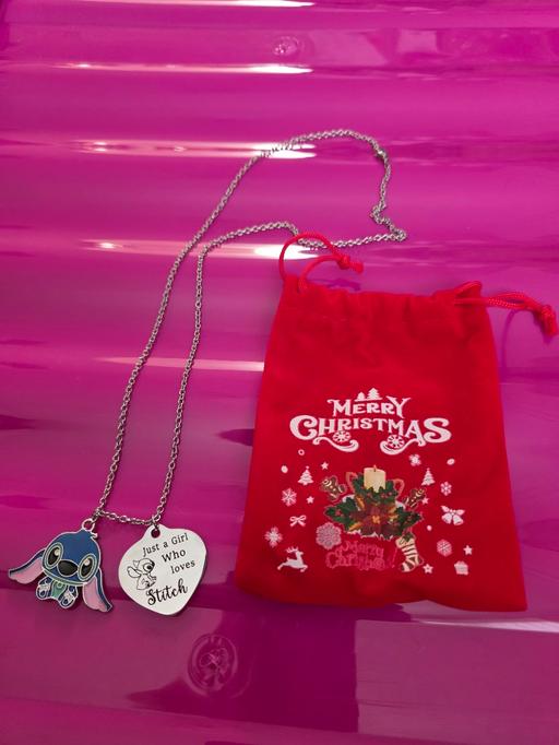 Buy & Sell Blackpool Town Centre Blackpool - Photos for Stitch necklace in Christmas pouch NEW