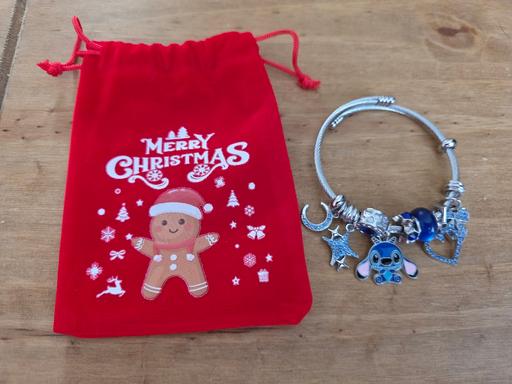 Buy & Sell Blackpool Town Centre Blackpool - Photos for Stitch bangle in Christmas pouch NEW