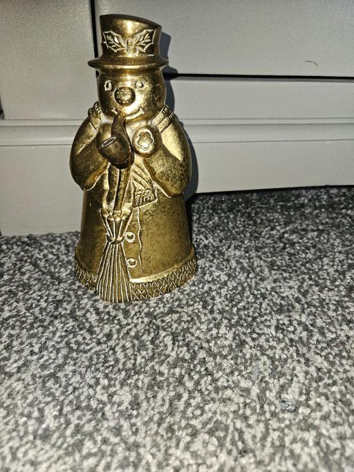 Buy & Sell Moseley Village Wolverhampton - Photos for brass christmas snowman bell