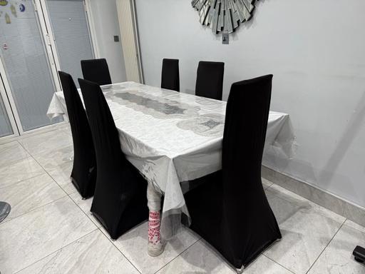 Buy & Sell Seven Kings East London - Photos for Extendable Dining Table with 6 Chairs