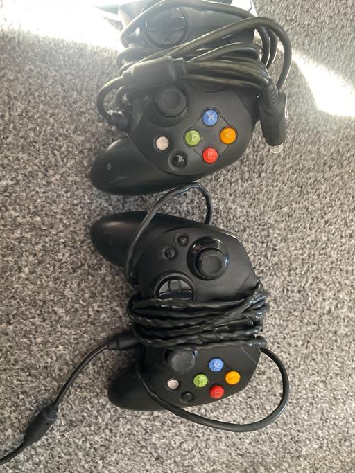 Buy & Sell Essington Wolverhampton - Photos for 2 original Xbox controllers untested