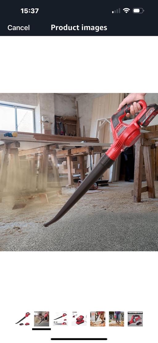 Buy & Sell Birmingham Solihull - Photos for Cordless Leaf Blower 20V 190KM/H Electric