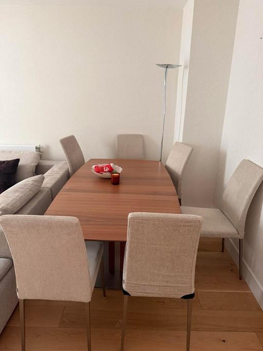 Buy & Sell Maze Hill South East London - Photos for Dining table and six chairs