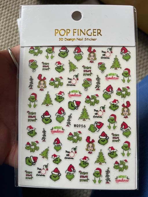 Buy & Sell Wednesfield Wolverhampton - Photos for New grinch Pokemon nail decal stickers