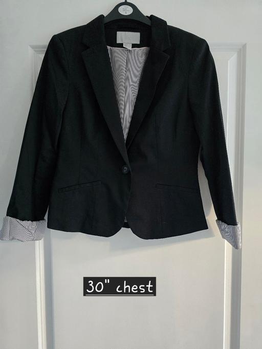 Buy & Sell Rowley Regis Sandwell - Photos for Black H&M ladies jacket- uk8 new