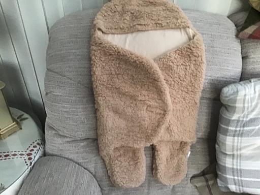 Buy & Sell Essington Wolverhampton - Photos for Teddy pramsuit swaddle wrap