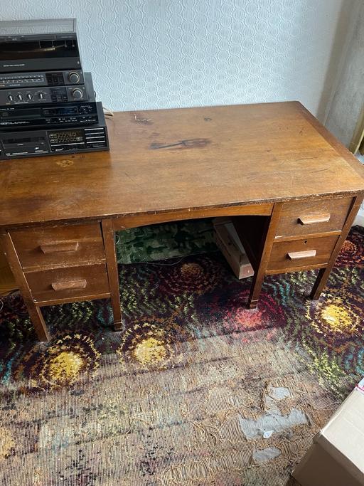 Buy & Sell Church Hill North Redditch - Photos for Oak teachers desk