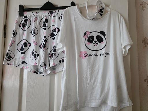 Buy & Sell Blackpool Town Centre Blackpool - Photos for Ladies panda pyjamas & eye mask size L NEW