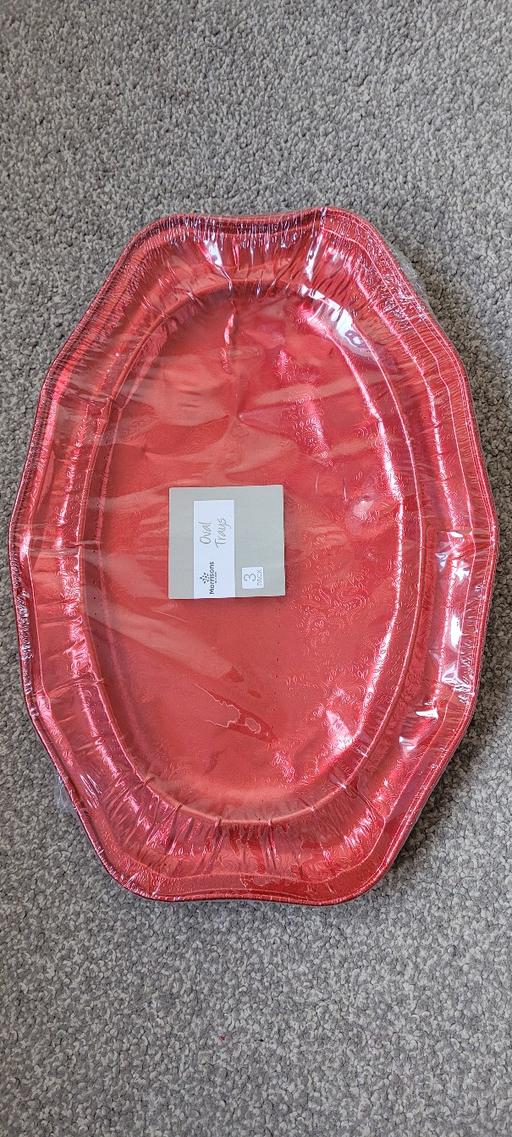 Buy & Sell Great Houghton Barnsley - Photos for 3 Red foil trays
