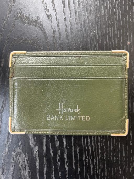 Buy & Sell Kidbrooke South East London - Photos for Harrods bank limited card holder