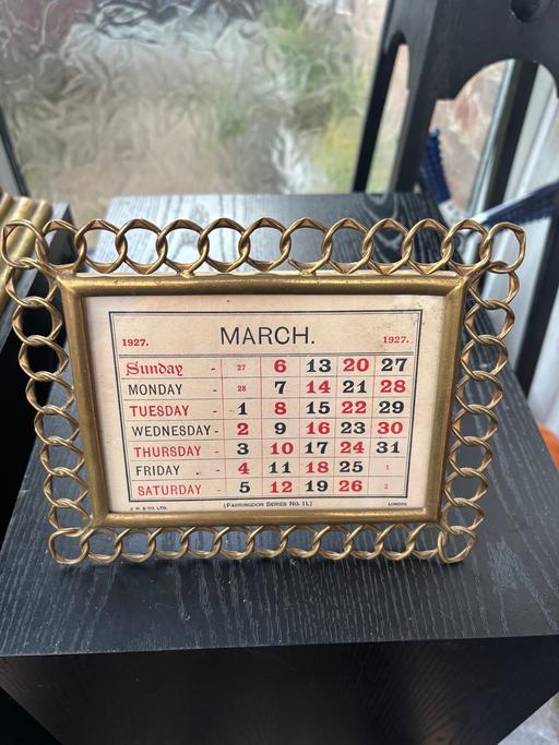 Buy & Sell Kidbrooke South East London - Photos for 1927 march calendar