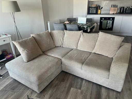 Buy & Sell Widmore South East London - Photos for Chelsea Left Corner Sofa - Stone