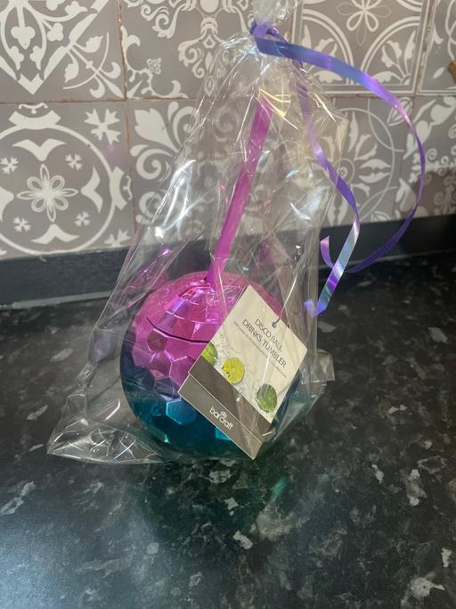 Buy & Sell Saltley Birmingham - Photos for Disco ball drinks tumbler x2