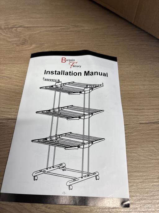 Buy & Sell Duckmanton Chesterfield - Photos for Bargain factory clothes airer