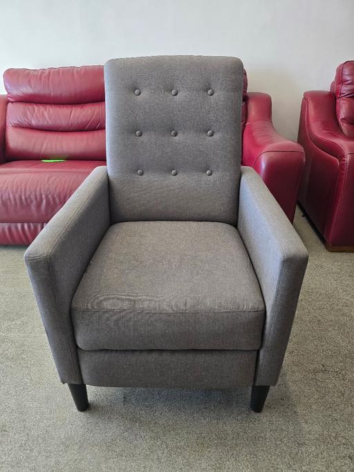 Buy & Sell Dudley West Midlands - Photos for grey fabric manual recliner chair