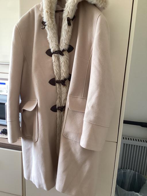 Buy & Sell Southdene Knowsley - Photos for New long duffle coat fur hood front 18