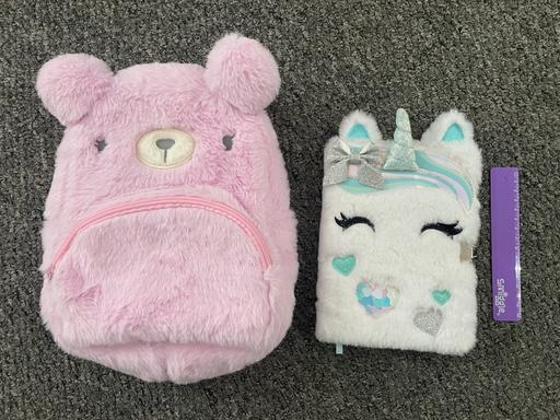 Buy & Sell Sefton Park Liverpool - Photos for Claire’s backpack & diary (fluffy)