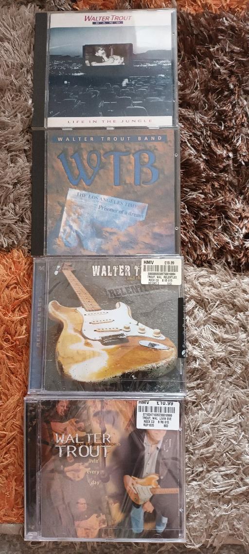 Buy & Sell Sandwell West Midlands - Photos for Walter trout band cds x4