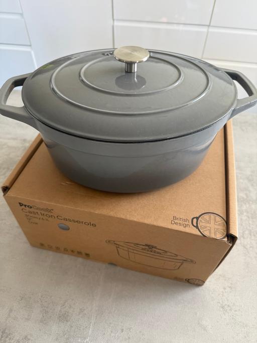 Buy & Sell Limehouse East London - Photos for ProCook Cast Iron Casserole