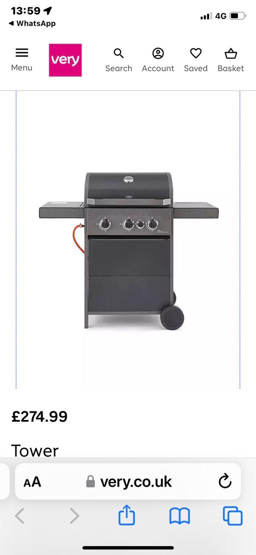 Buy & Sell Great Barr Birmingham - Photos for Tower stealth 3000 bbq