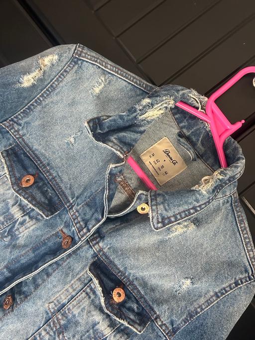 Buy & Sell Bells Mill Dudley - Photos for Distressed Denim jacket size 14